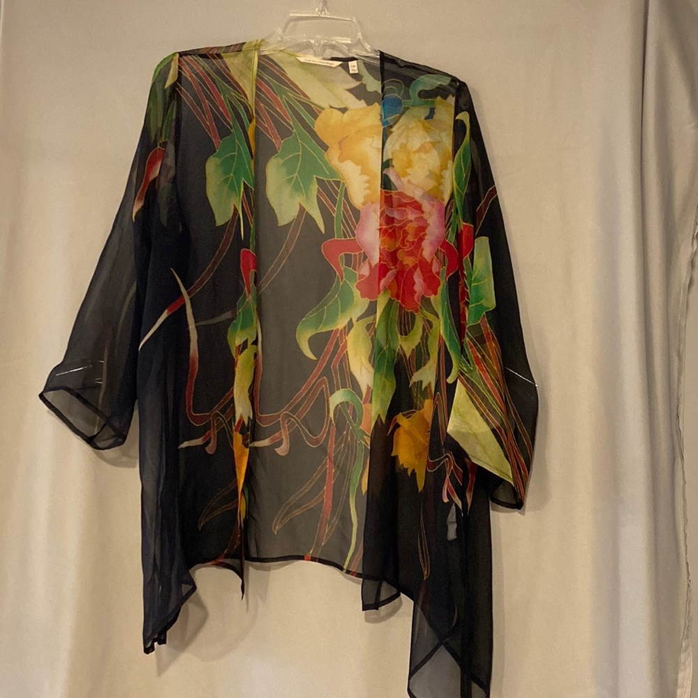 Soft Surroundings Sheer Blouse